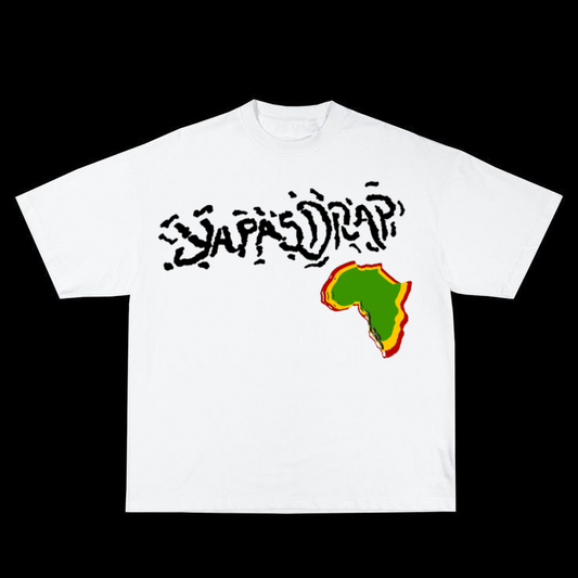 AFRICAN POWERS TEE ( blanc )